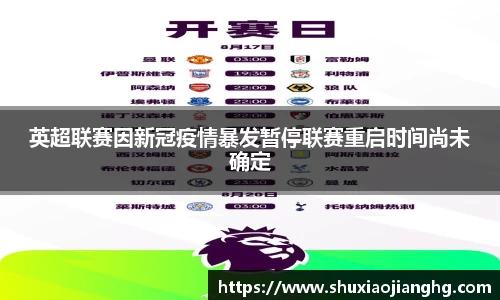 英超联赛因新冠疫情暴发暂停联赛重启时间尚未确定